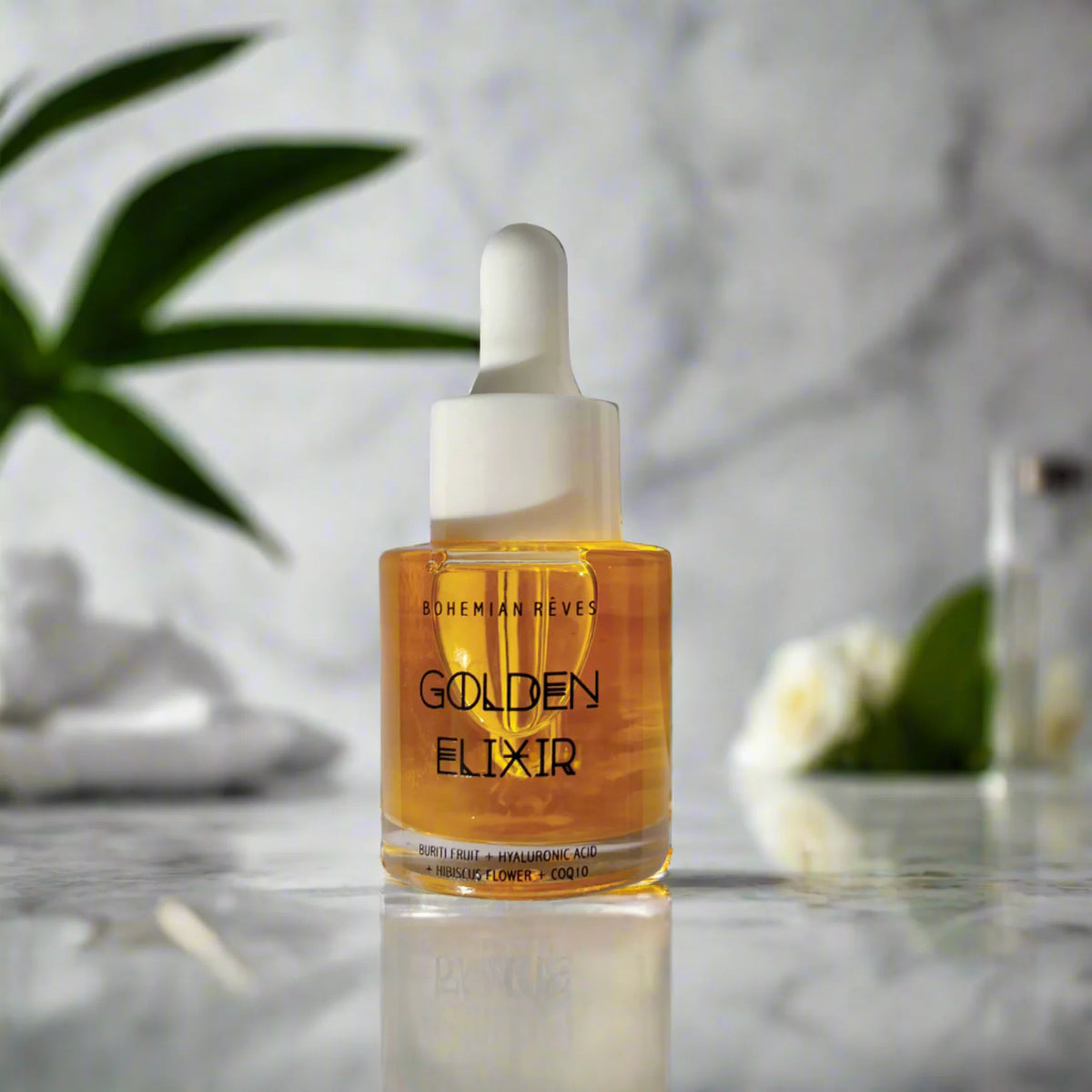 Golden Elixir Anti-Aging Adaptogen Facial Oil Vegan - by Bohemian Reves