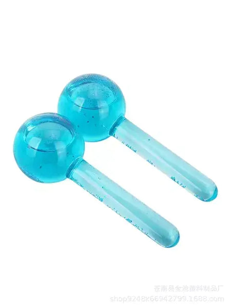 2023 Facial Cooling Globes - Crystal Roller Balls for Face and Eye Massage, Skin Care